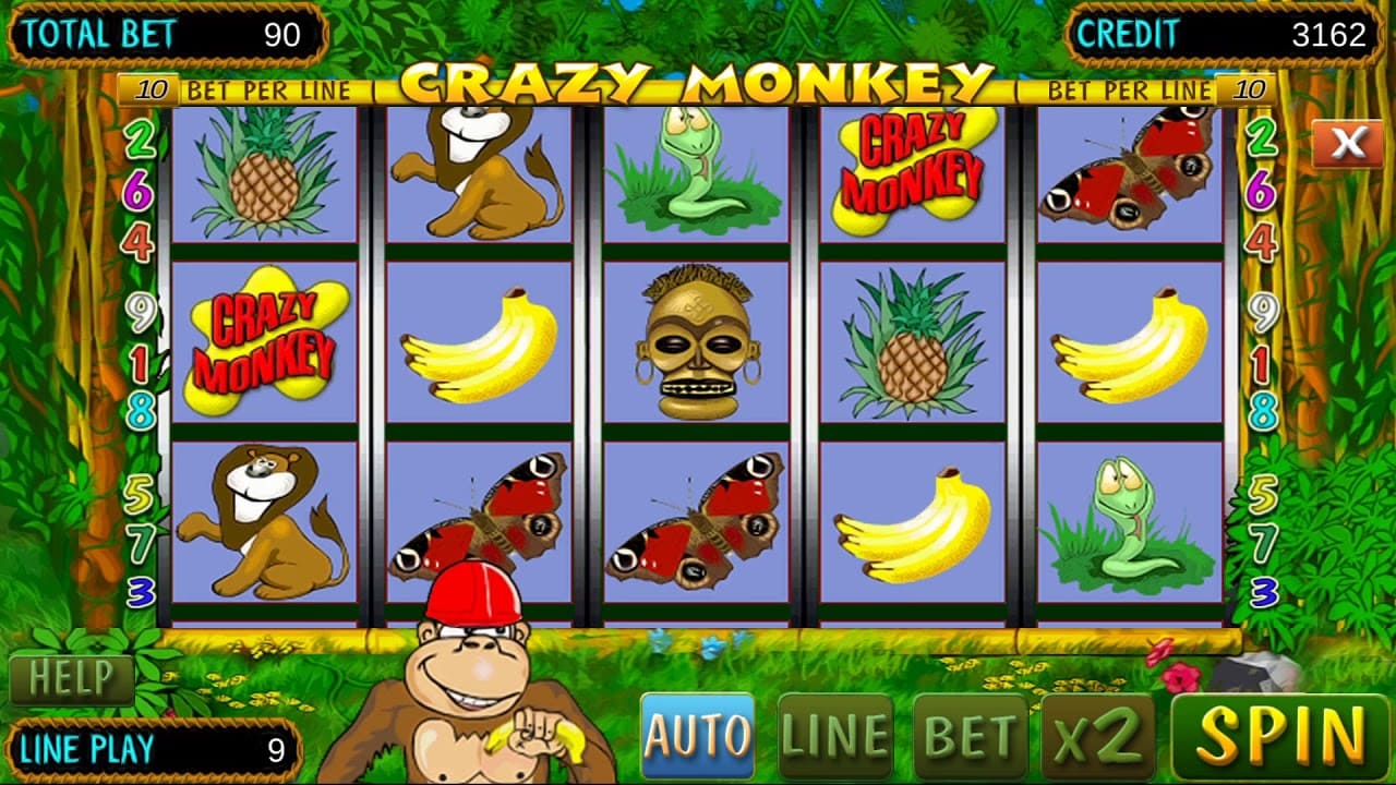 Crazy Monkey ігровий автомат